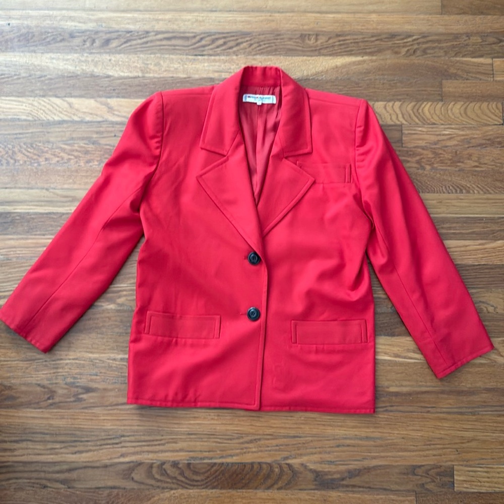 Vintage Yves Saint Laurent Rive Gauche blazer size 38 GUC interview outfit